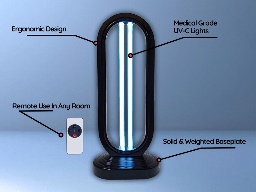 iSterilize™ - UVO Powered Home Disinfection Tower iSterilize 